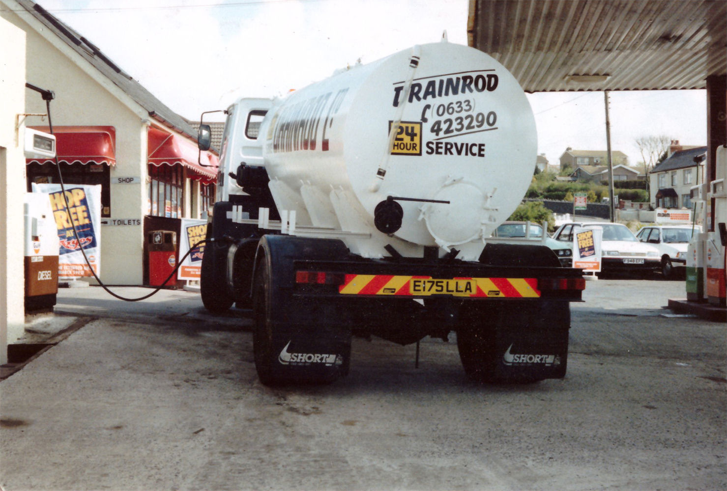 Drainrod Ltd vacuum tanker in 1985