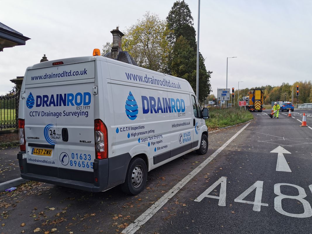 Drainrod Ltd CCTV drain surveying in Newport
