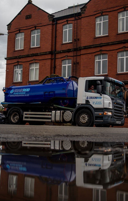 Drainrod Ltd Waste Removal Vaccum Tanker in Newport